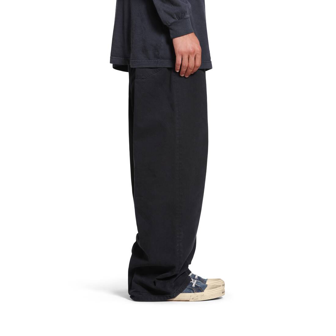 Men’s Paris High Top Sneaker  in Blue - Image 8